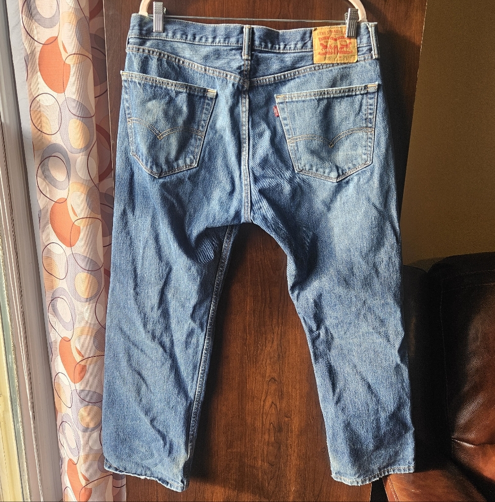 Levi's Men's Blue Jeans 36 × 29 - Picture 2 of 6